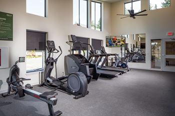 Modern state-of-the-art fitness center
